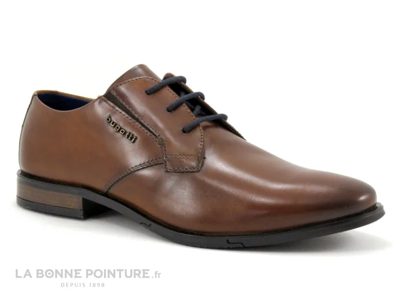 Achat chaussures Bugatti Homme Chaussure habillée, vente Bugatti GAPO 312AFY-02-1100 Cognac - Chaussure habillee Homme marron