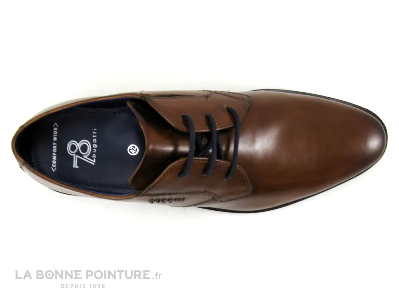 Achat chaussures Bugatti Homme Chaussure habillée, vente Bugatti GAPO 312AFY-02-1100 Cognac - Chaussure habillee Homme marron