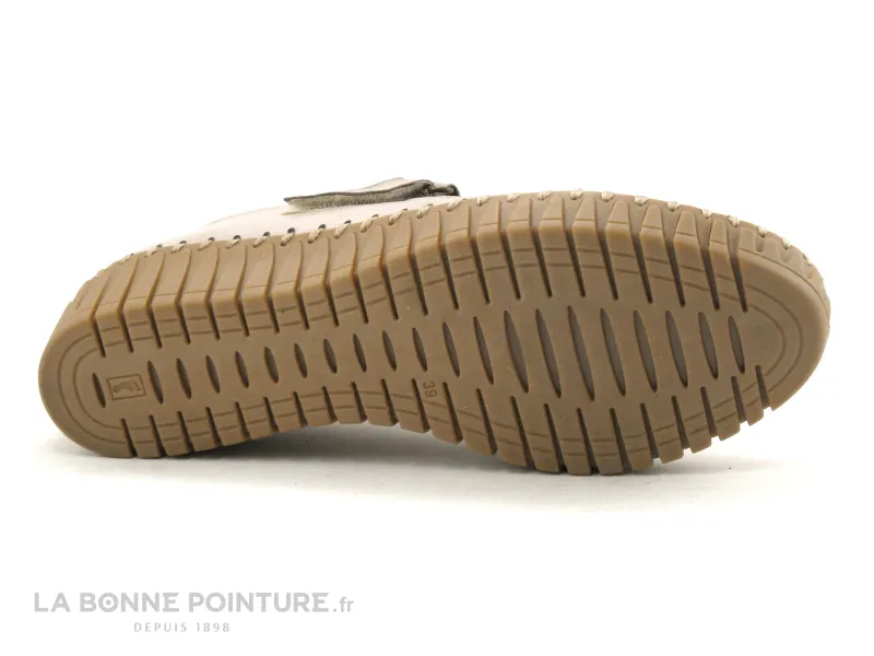 Achat chaussures Com un Point Femme Chaussure aérée, vente Com un Point SHABO 398310 Beige - Chaussure aeree - velcro