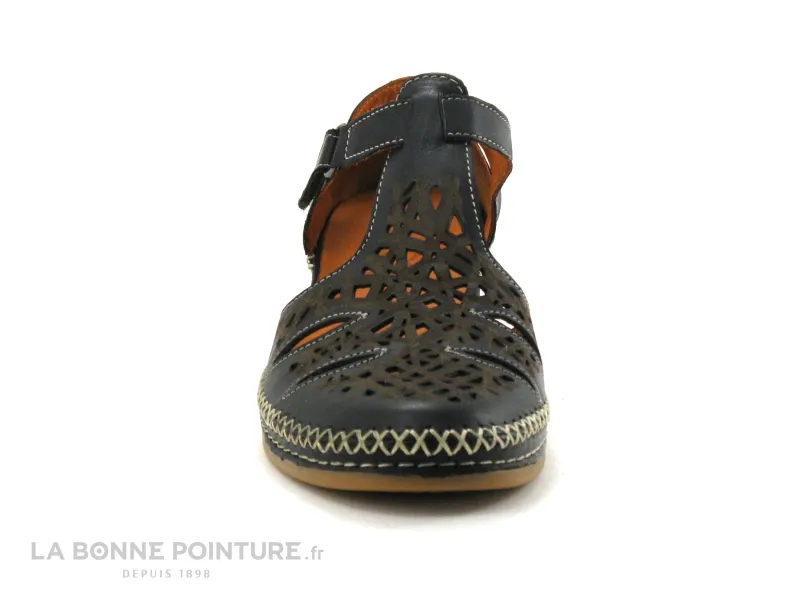 Achat chaussures Com un Point Femme Chaussure aérée, vente Com un Point SHERABAH Noir - Sandale Femme - Bout ferme