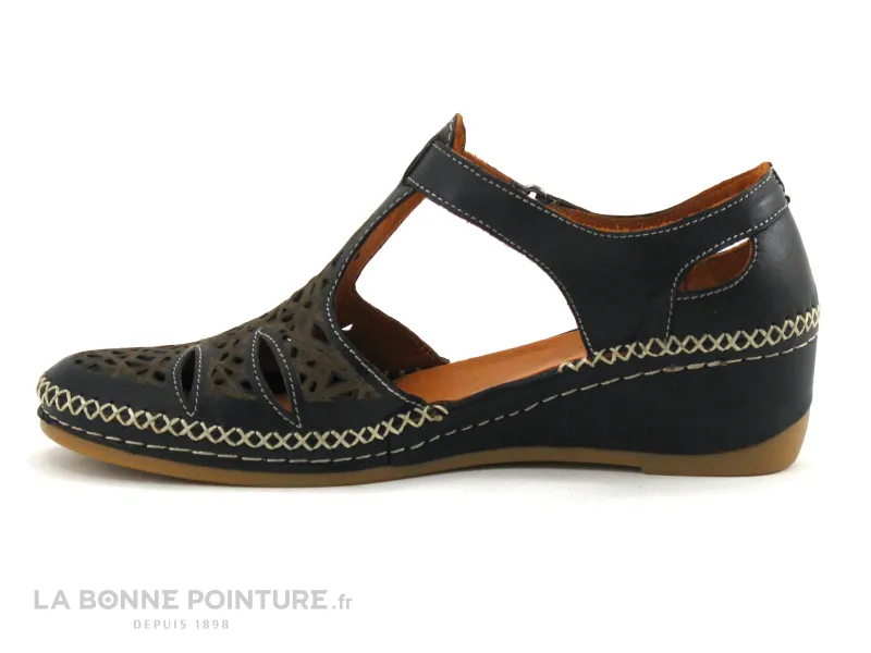 Achat chaussures Com un Point Femme Chaussure aérée, vente Com un Point SHERABAH Noir - Sandale Femme - Bout ferme