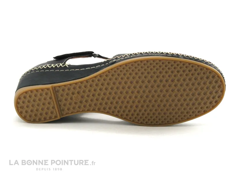 Achat chaussures Com un Point Femme Chaussure aérée, vente Com un Point SHERABAH Noir - Sandale Femme - Bout ferme