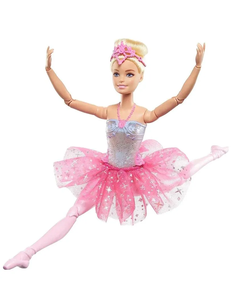 Barbie Poupée Mannequin Dreamtopia Ballerine Lumières Scintillantes - N/A