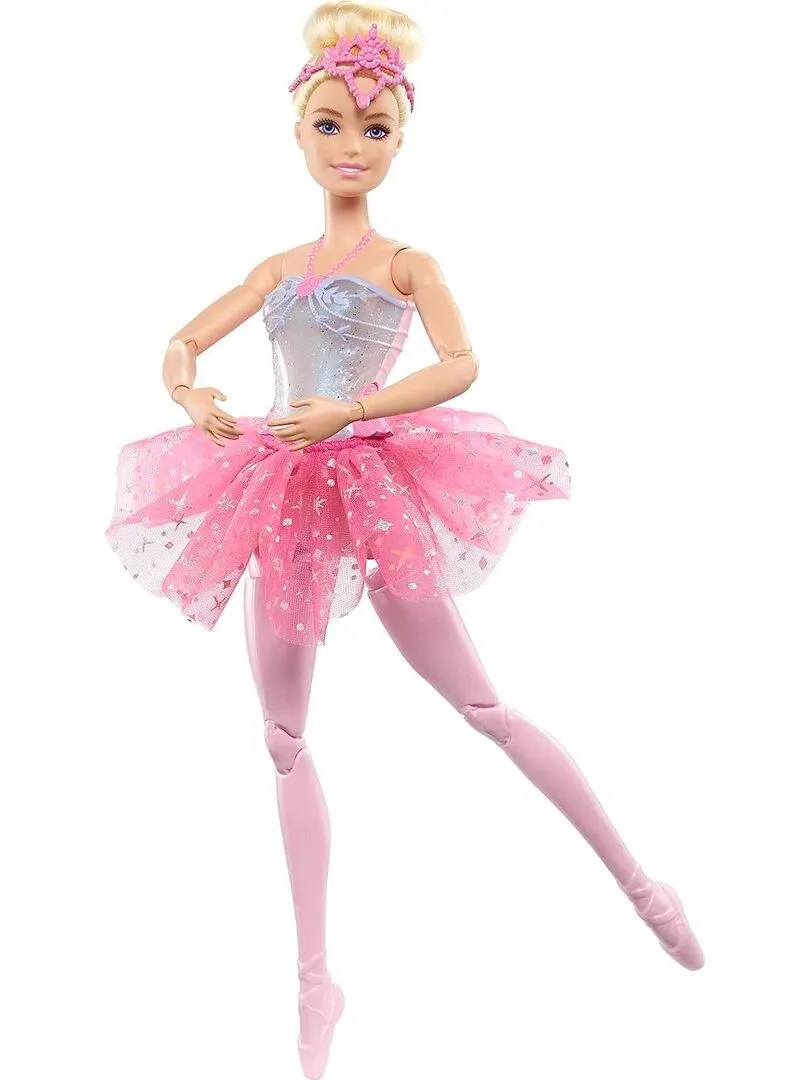 Barbie Poupée Mannequin Dreamtopia Ballerine Lumières Scintillantes - N/A