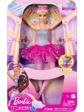 Barbie Poupée Mannequin Dreamtopia Ballerine Lumières Scintillantes - N/A