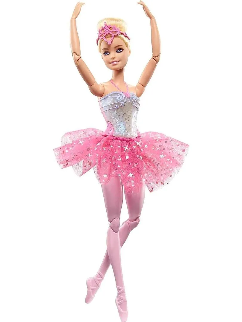 Barbie Poupée Mannequin Dreamtopia Ballerine Lumières Scintillantes - N/A