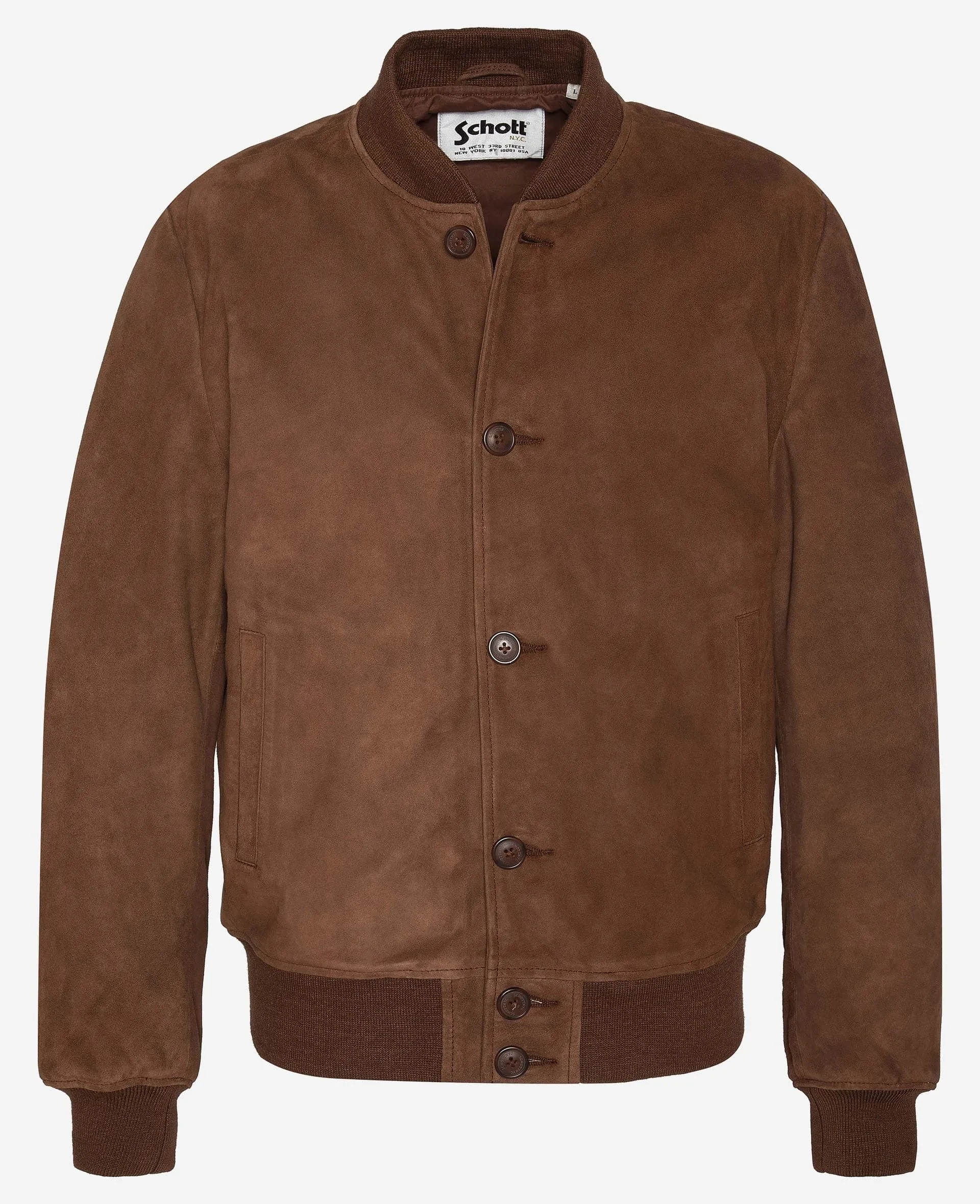 Blouson rétro, cuir de chèvre