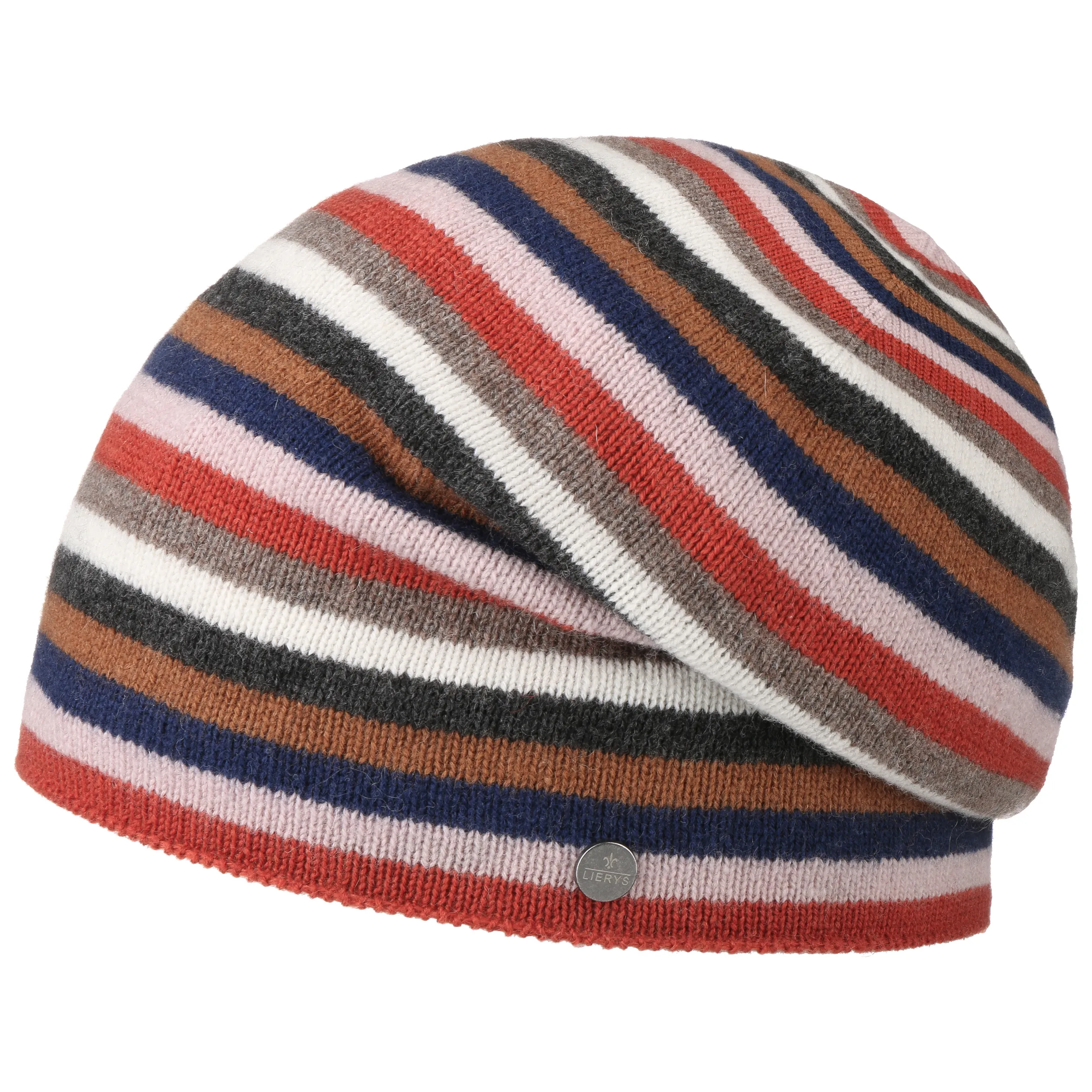 Bonnet en Cachemire Merino Stripes by Lierys --> Chapeaux, casquettes & bonnets en ligne ▷ Chapeaushop