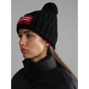 Bonnet à pompon en laine semiury noir - Napapijri | wimod