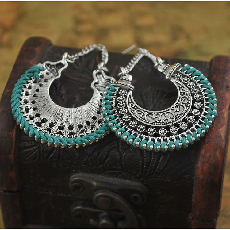 Boucles d'Oreilles Vintage Bohèmes