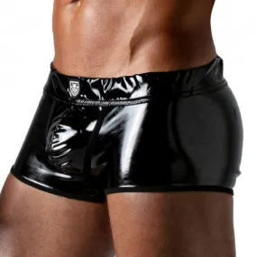 Boxer Vinyl - noir - TOF Paris : vente shorty boxers homme TOF Pari...