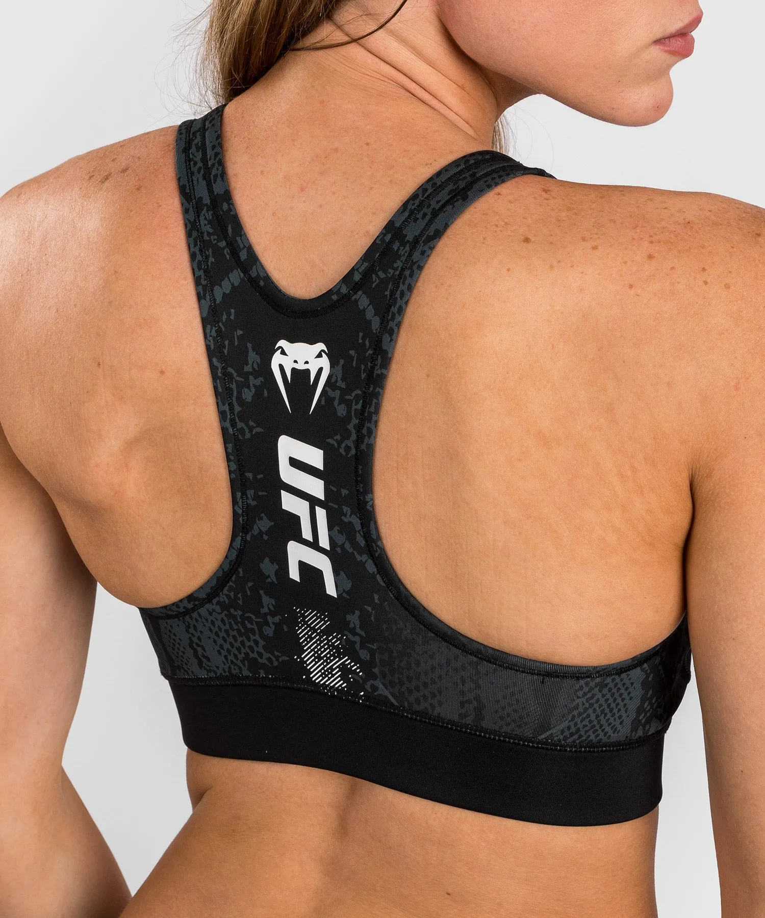 Brassière de sport pour Femmes UFC Adrenaline by Venum Authentic Fight Night - Noir