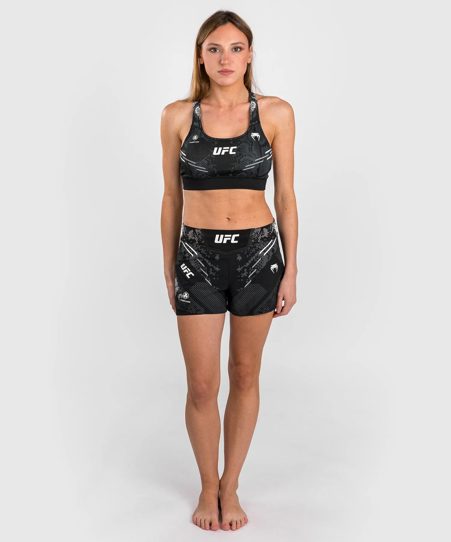 Brassière de sport pour Femmes UFC Adrenaline by Venum Authentic Fight Night - Noir