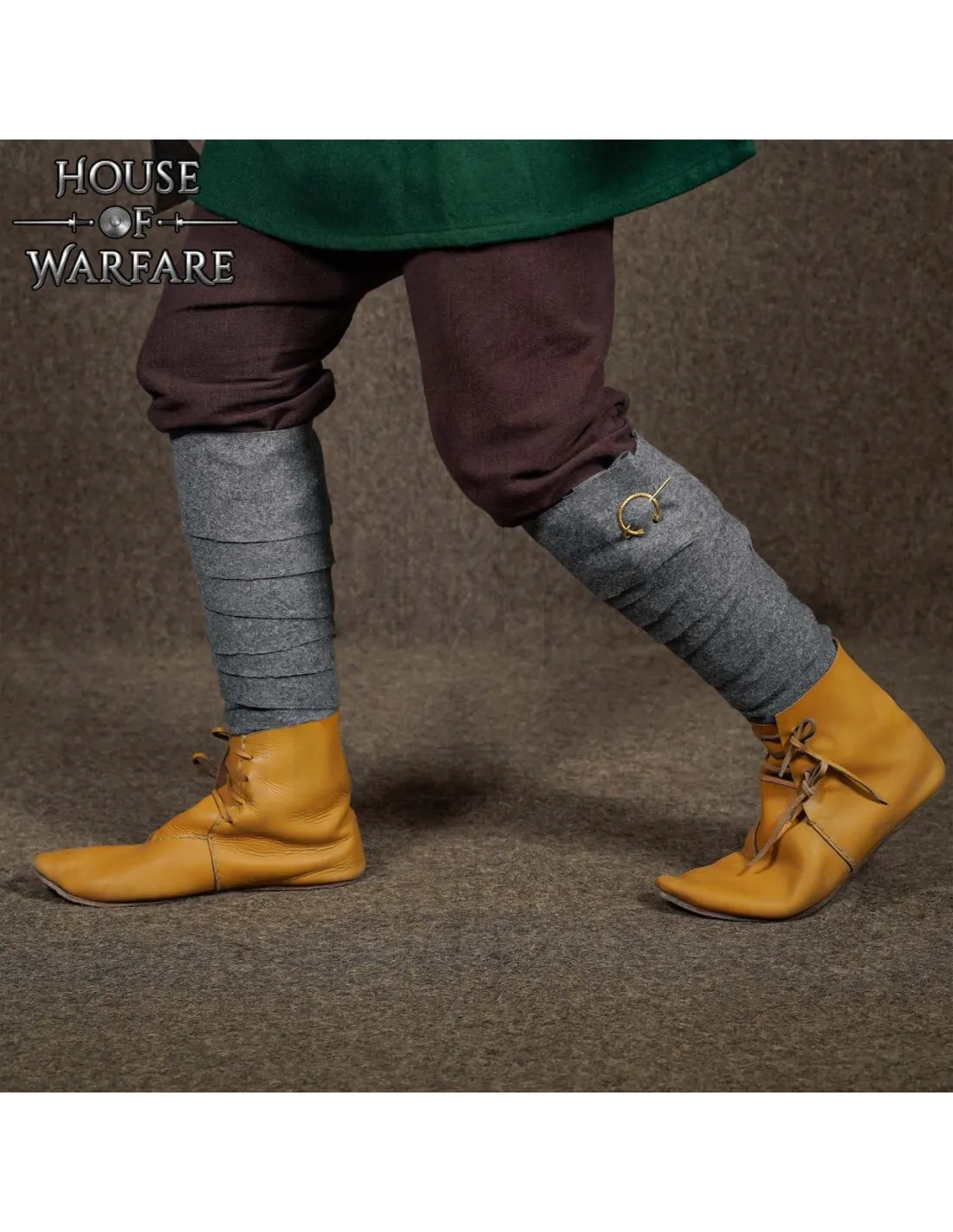 Chaussettes en laine filetée Viking (368 cm.) ⚔️ Boutique Épées