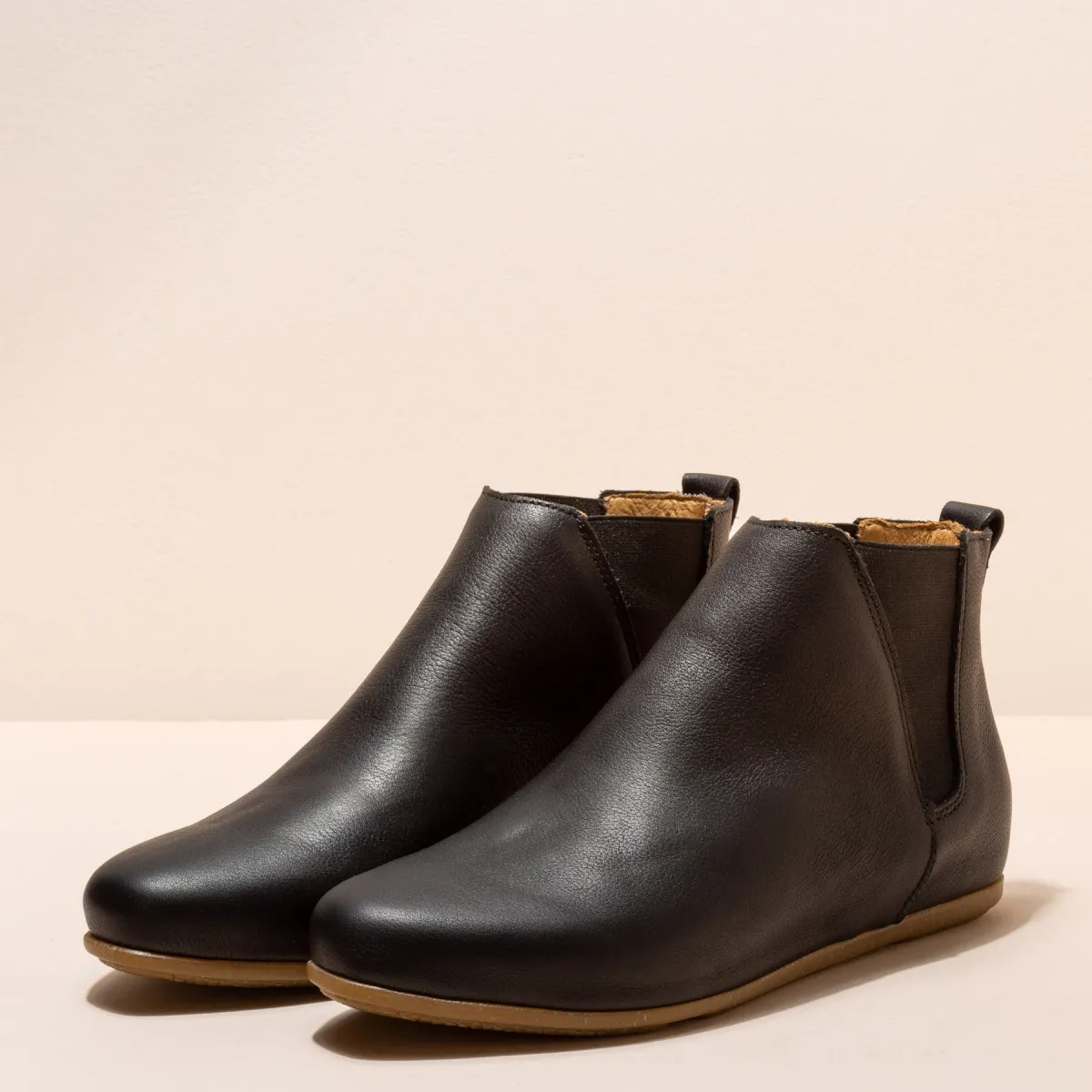 Chelsea boots en cuir - Noir