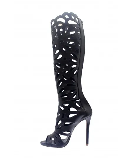 Coup de coeur de Nicki minaj botte sculpté femme OSMOSE SHOES COUTURE