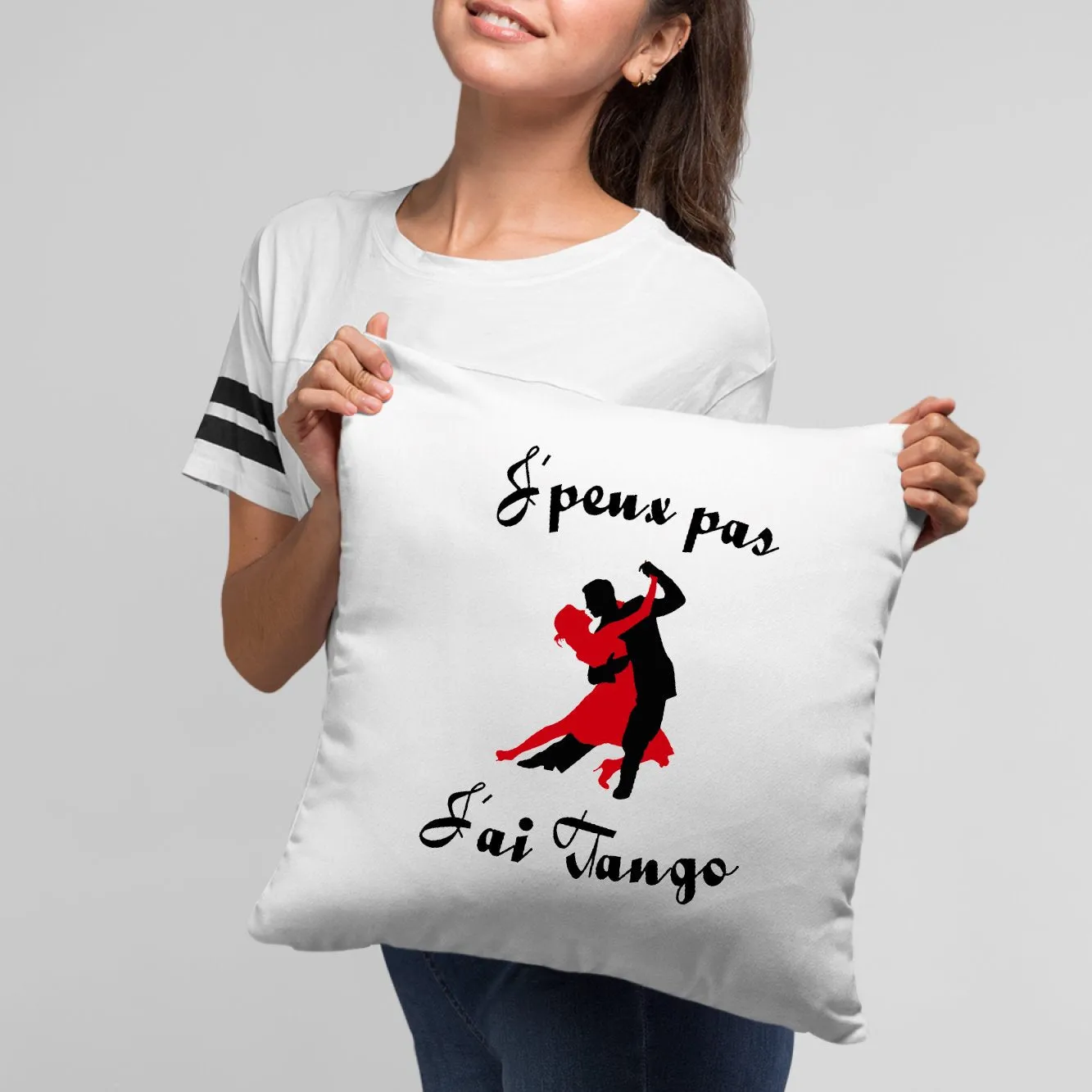 Coussin J'peux pas j'ai tango