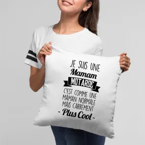 Coussin Maman motarde