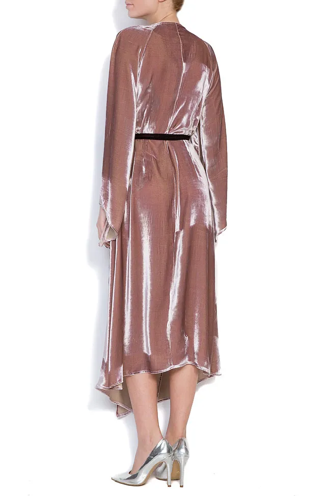 DALB by Mihaela Dulgheru Robe Chestnut, en velours de soie