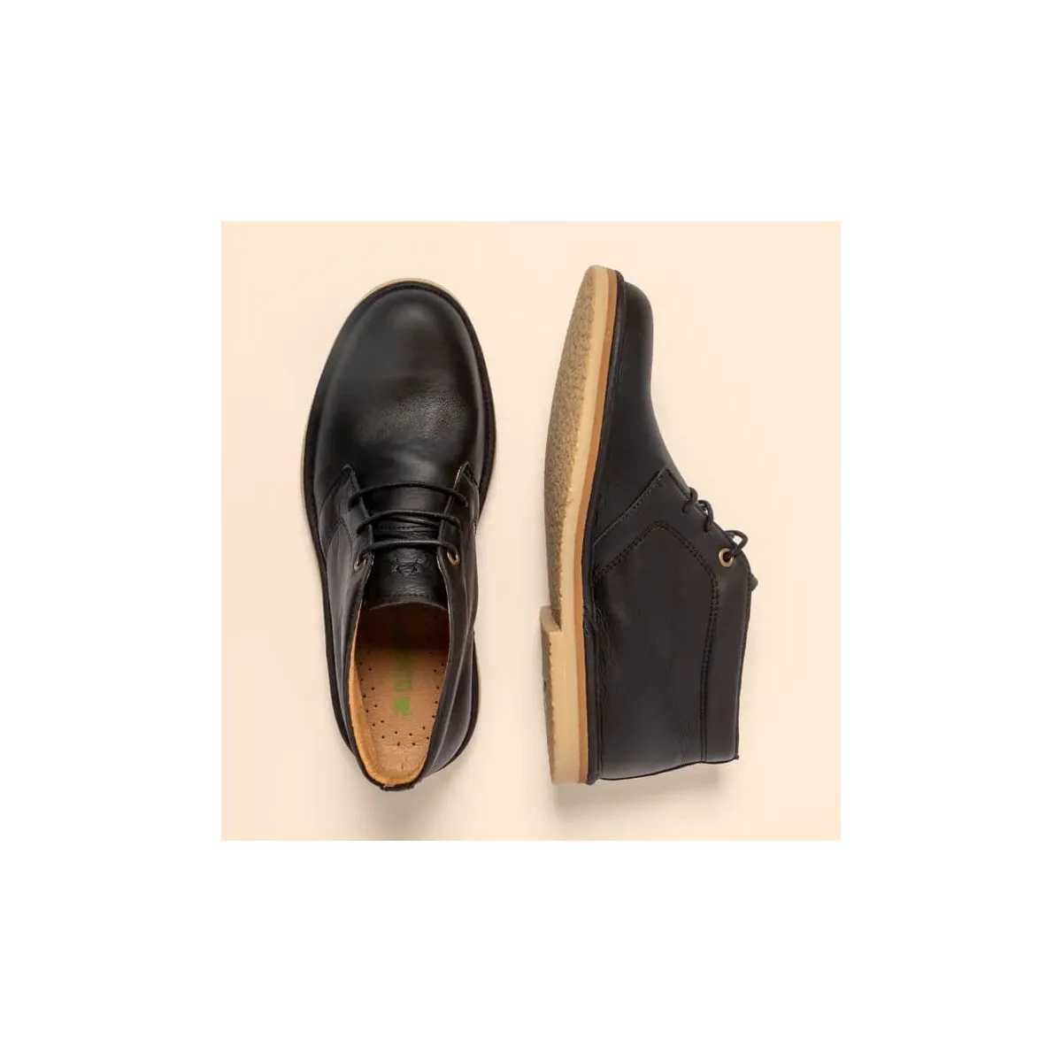 Derbies chics en cuir - Noir