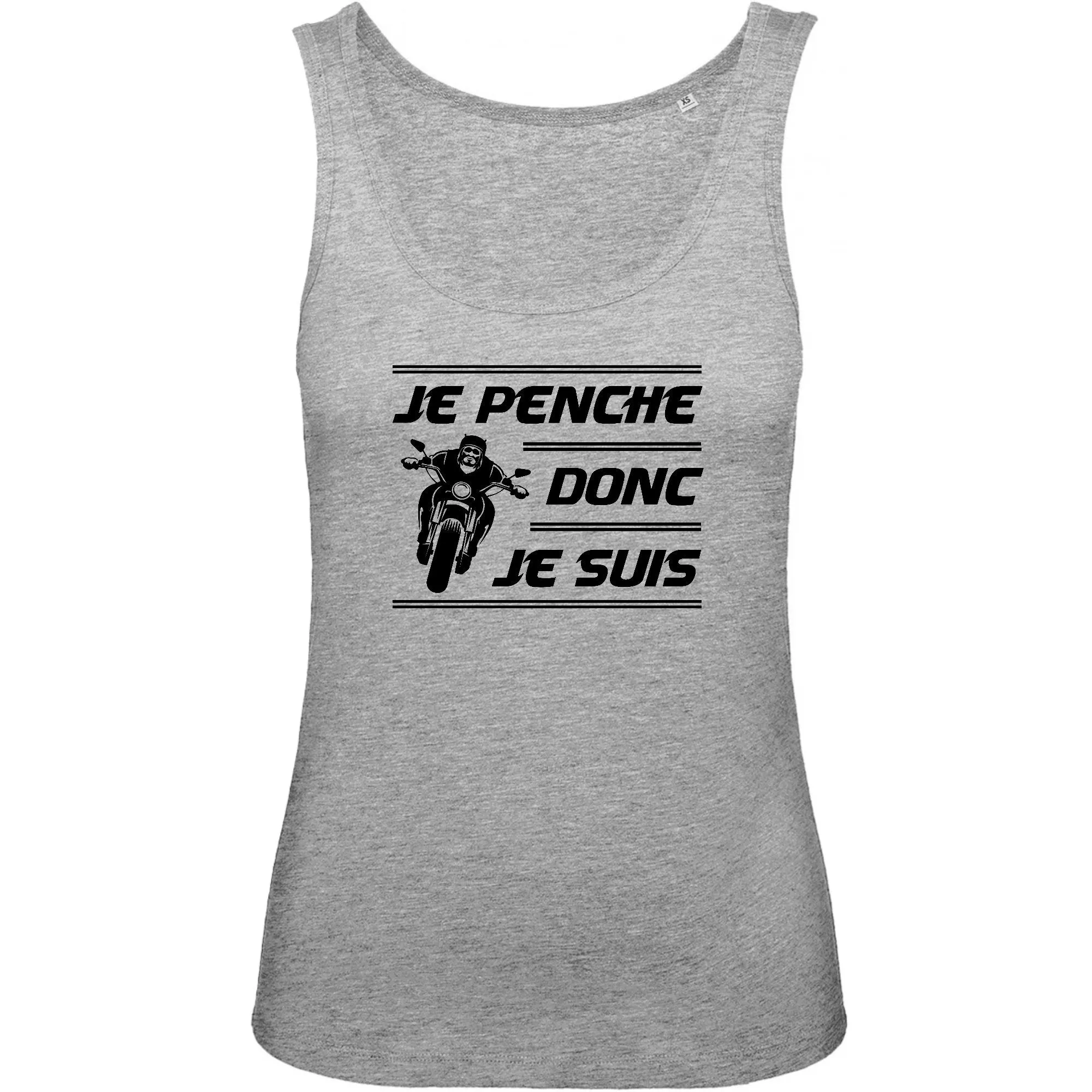 Débardeur Femme Je penche donc je suis