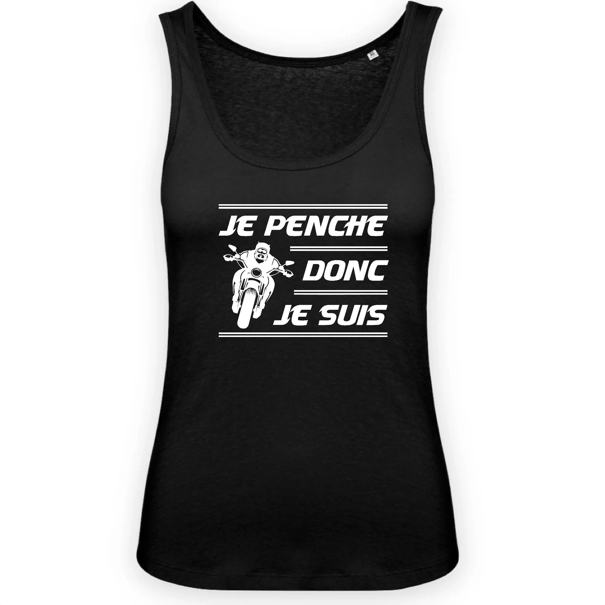 Débardeur Femme Je penche donc je suis