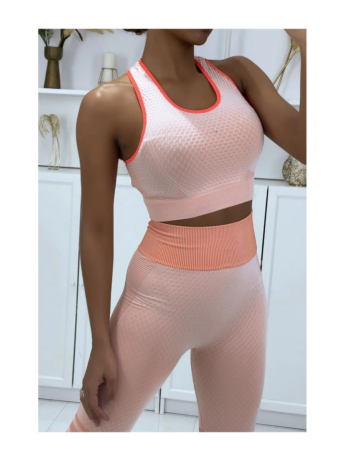 Ensemble de sport femme rose