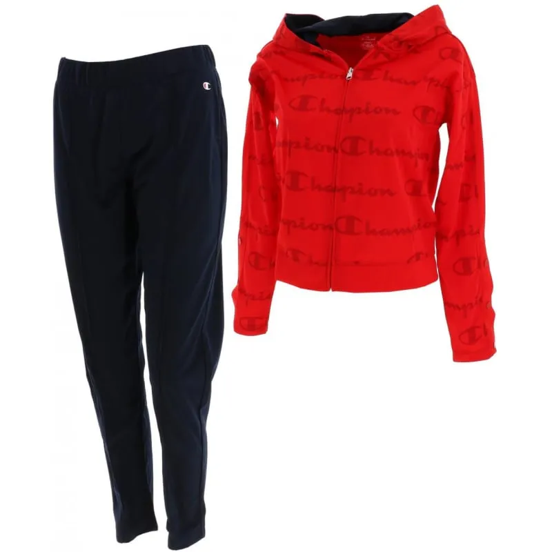 Ensemble sport fitness rouge/noir femme - Champion | wimod