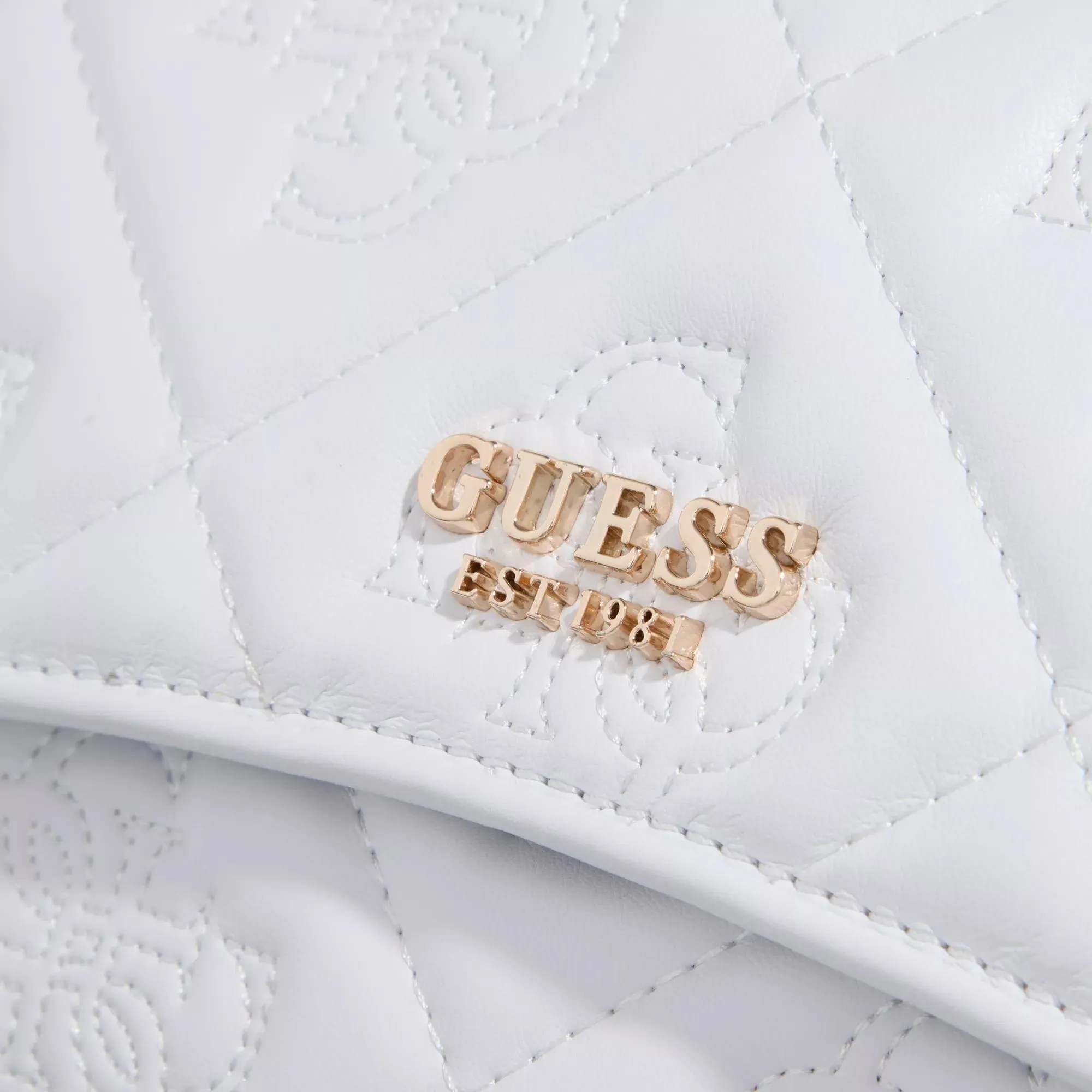 Guess Marieke Convertible Xbody Flap White Logo | Sac à bandoulière