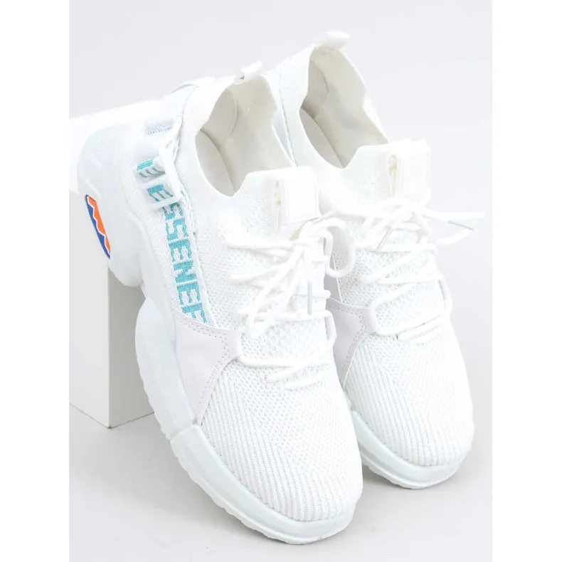 Hiral Chaussettes blanches chaussures de sport