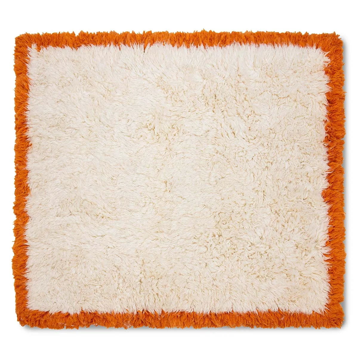 HK Living Tapis carré moelleux ''étés rétro" 250x250cm