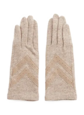 ISOTONER  Gants en laine mélangé - Beige