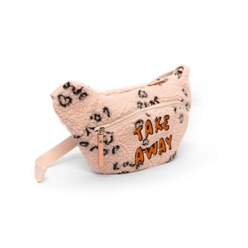 JOJO FACTORY - SAC BANANE MAMA EN FAUSSE FOURRURE TAKE AWAY - littlecasba.com