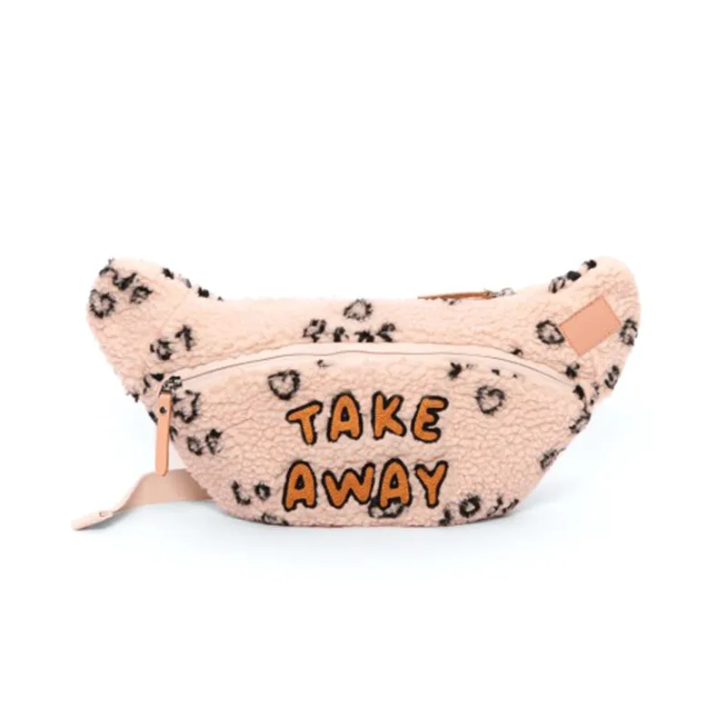 JOJO FACTORY - SAC BANANE MAMA EN FAUSSE FOURRURE TAKE AWAY - littlecasba.com