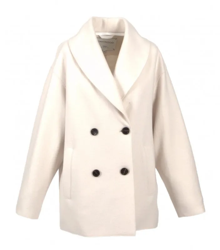 LEA (REF. 64819) BEIGE CLAIR -VESTE EN LAINE