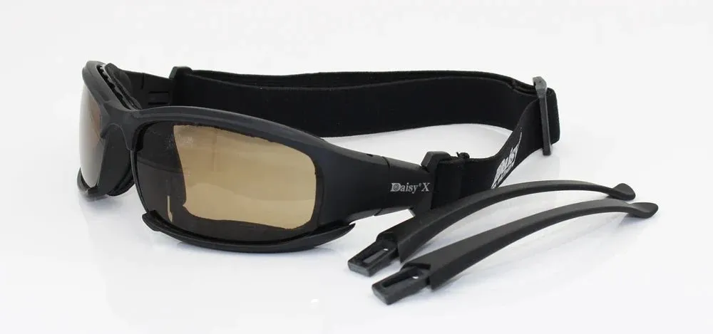 Lunette biker photochromique.