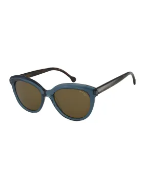 Lunettes de soleil Noémie bleu cristal