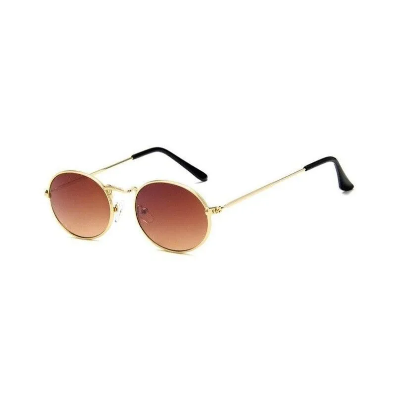 Lunettes de Soleil Ovales Vintage