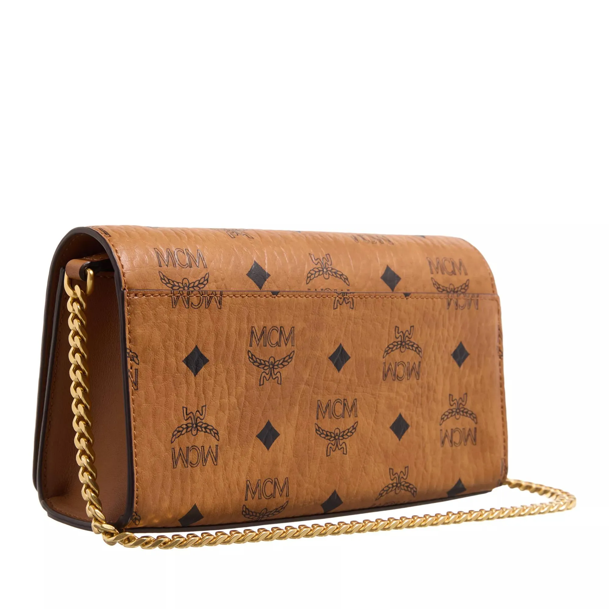 MCM Aren Vi Crossbody Mini  Cognac | Sac à bandoulière