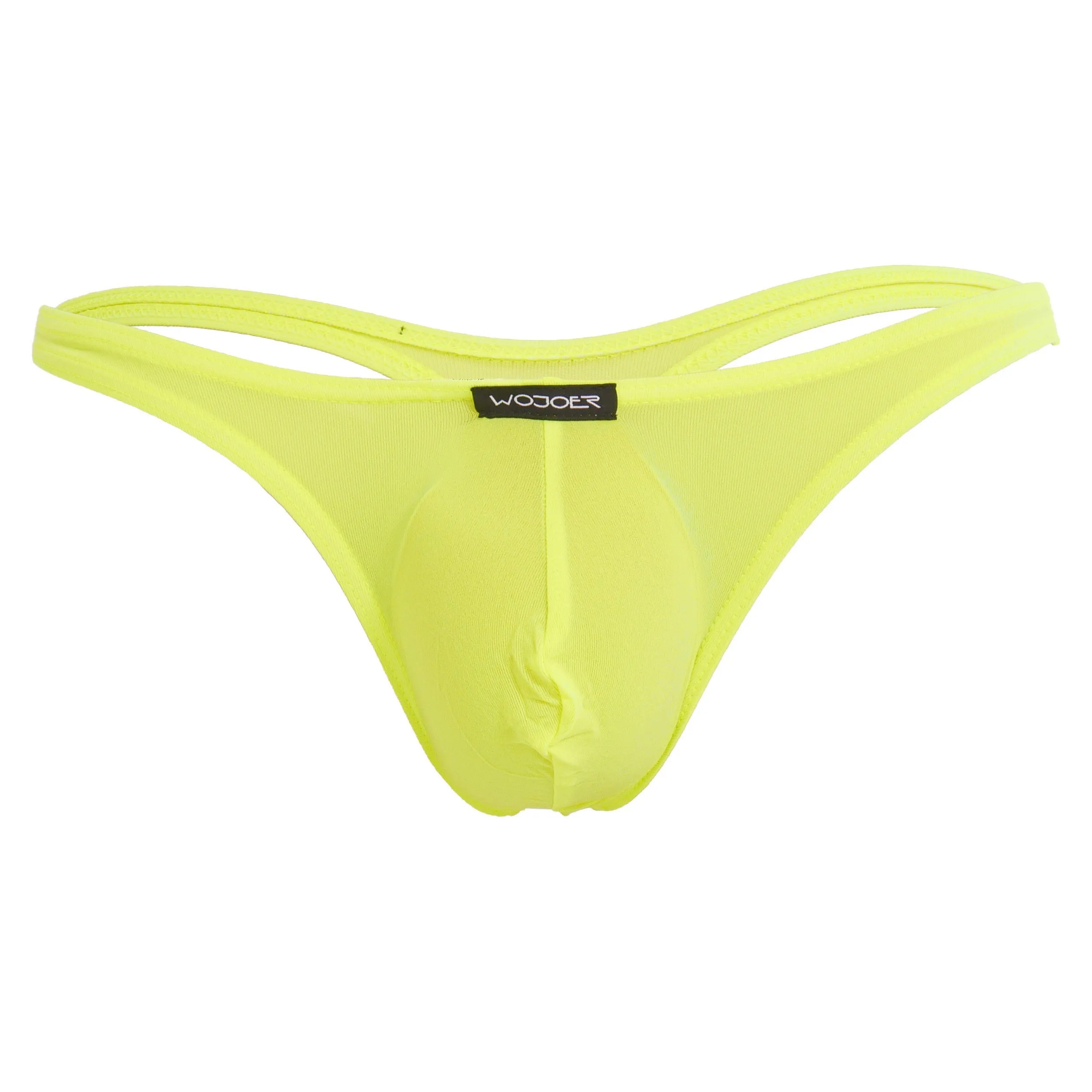 Mini Pushup string beach & underwear - jaune - Wojoer : vente strin...