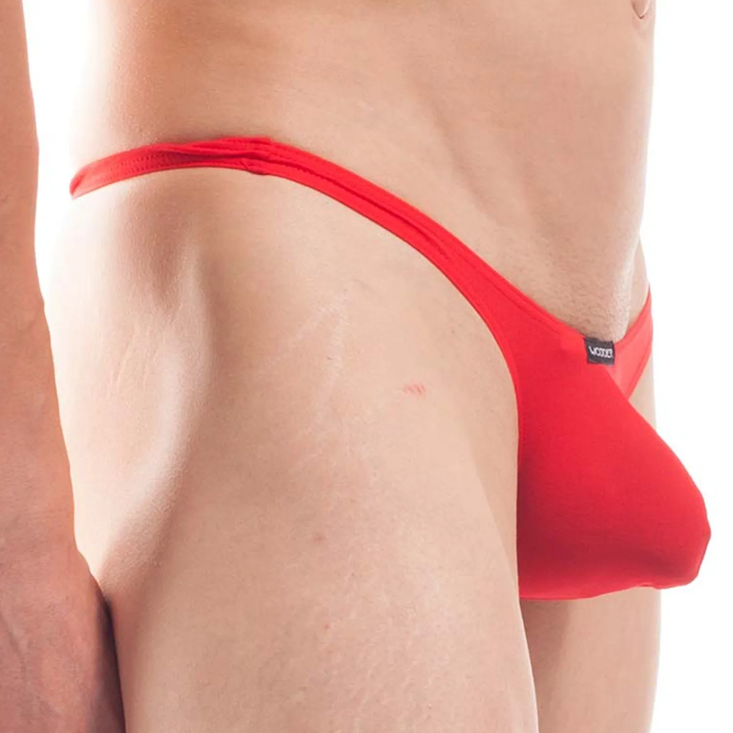 Mini Pushup string beach & underwear - rouge - Wojoer : vente strin...