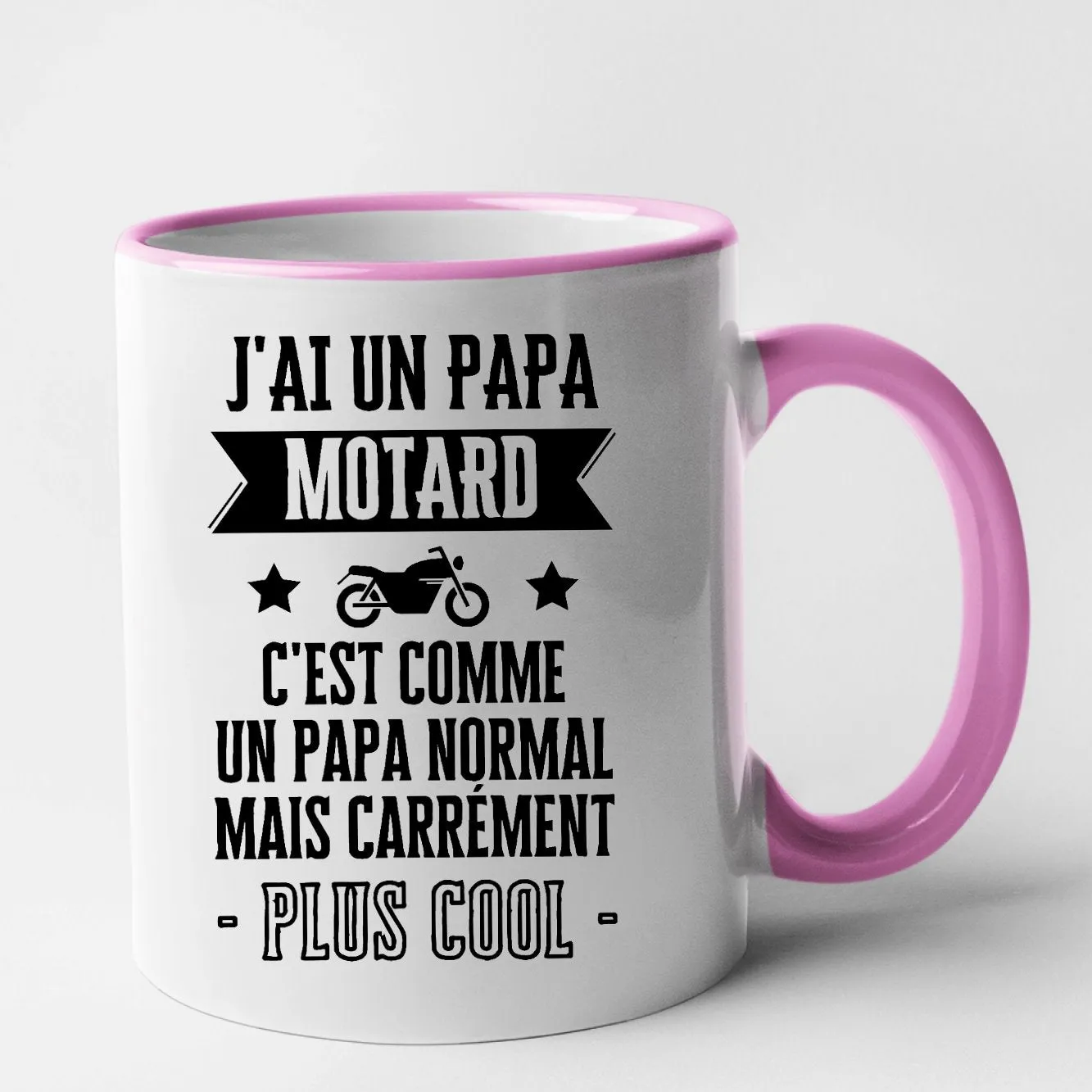 Mug J'ai un papa motard