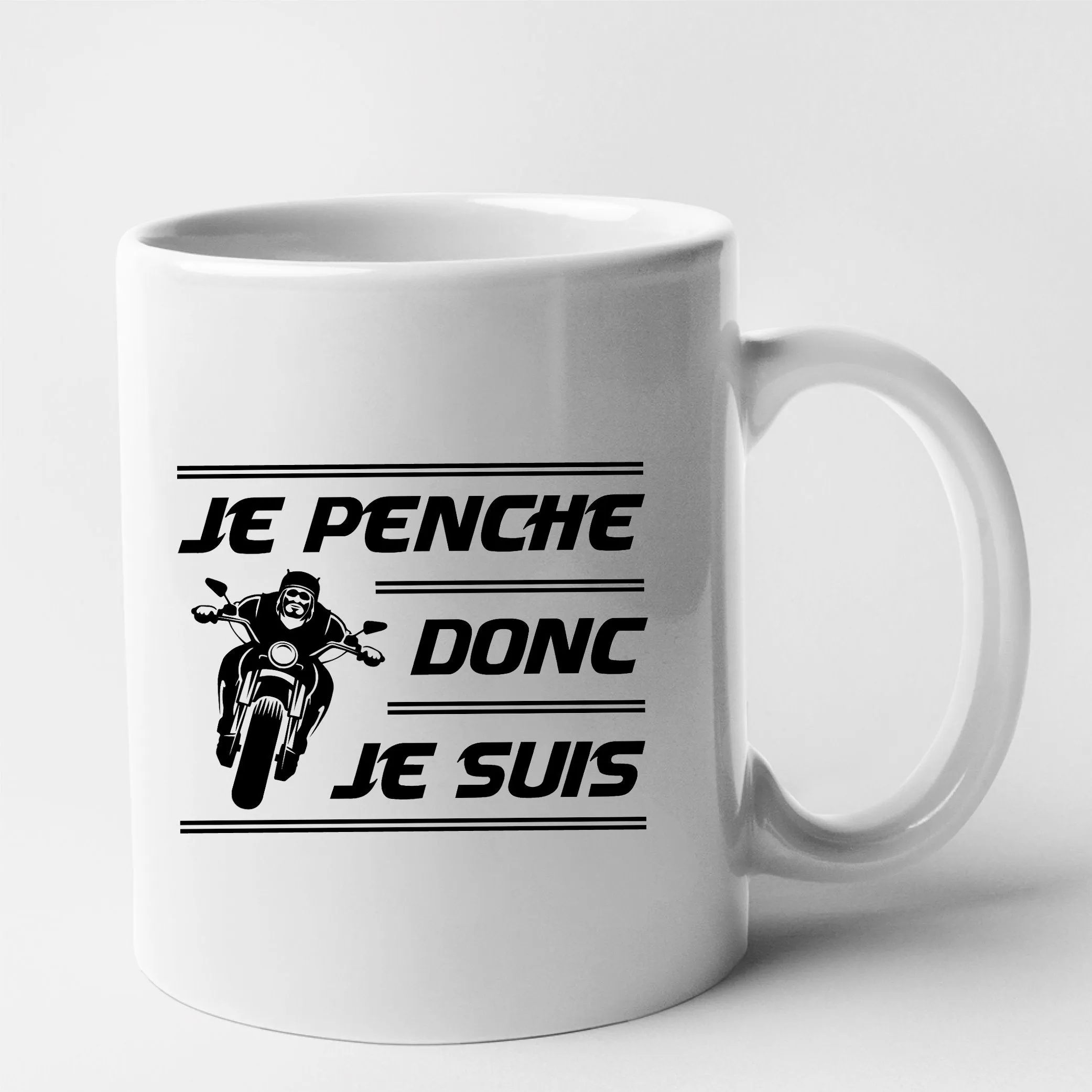 Mug Je penche donc je suis