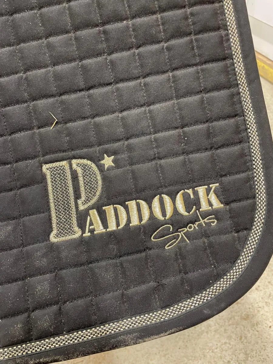 Paddock sport tapis de dressage noir