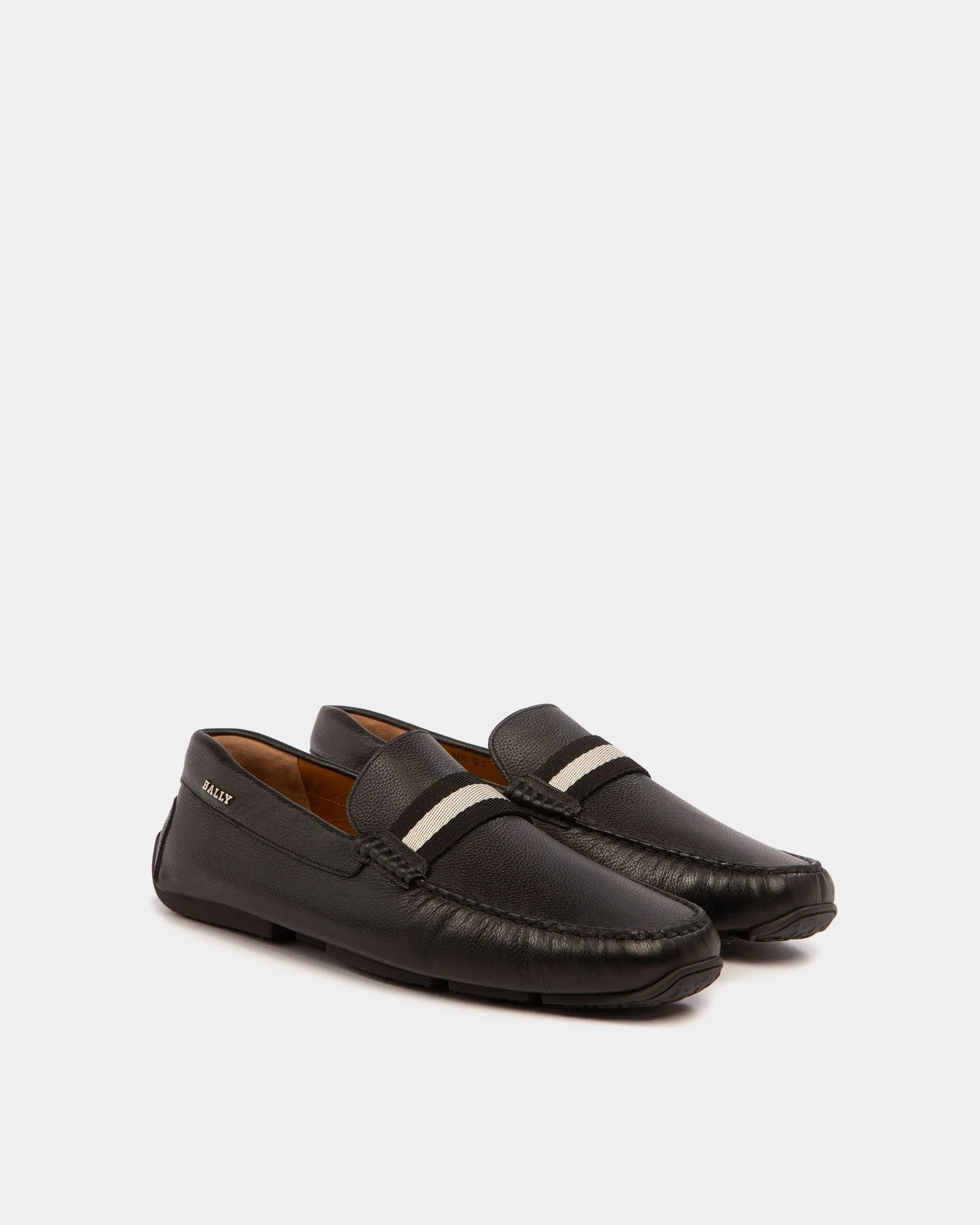 Pearce Drivers En Cuir Noir