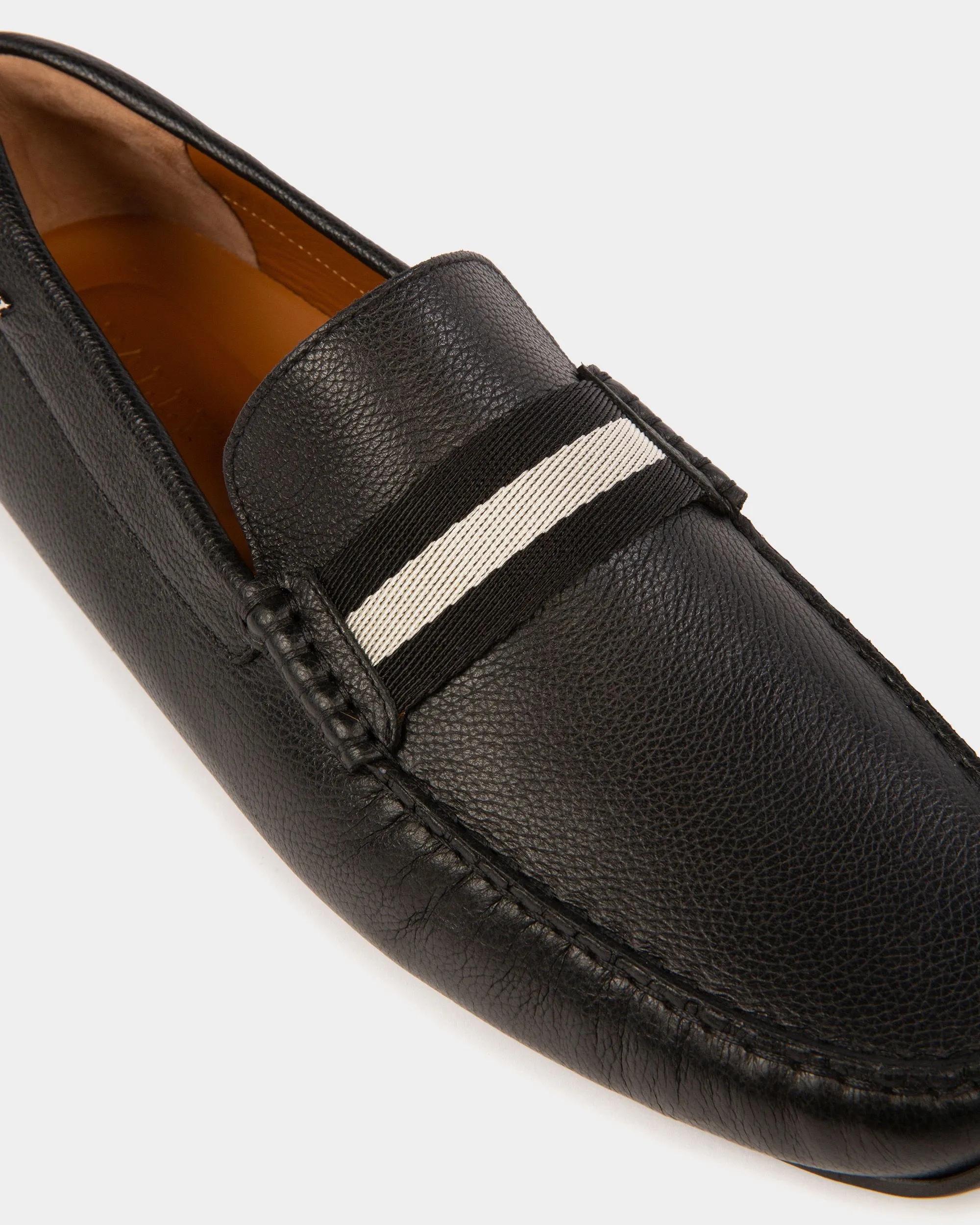 Pearce Drivers En Cuir Noir