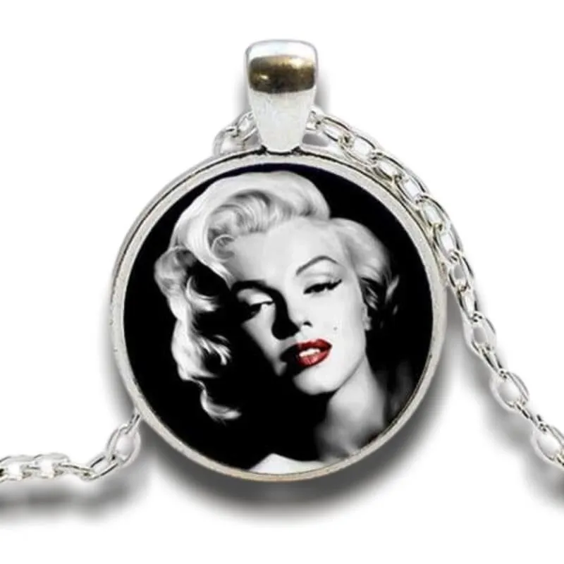 Pendentif Vintage  Marilyn Monroe