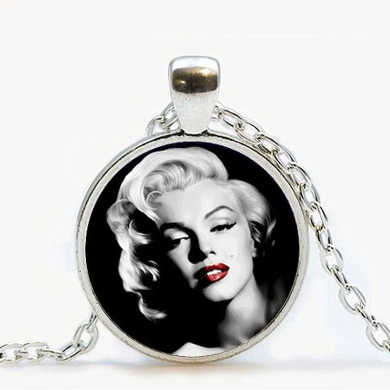 Pendentif Vintage  Marilyn Monroe