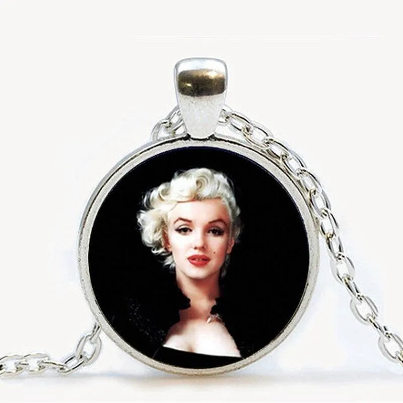 Pendentif Vintage  Marilyn Monroe