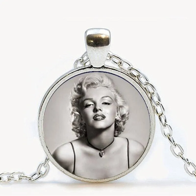 Pendentif Vintage  Marilyn Monroe